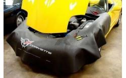 Skyddsduk runt hela motorrummet 97-04