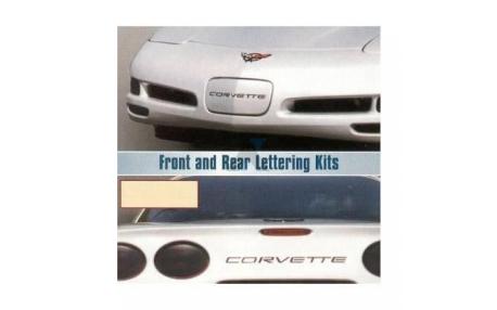 Corvette text fram/bak 97-04