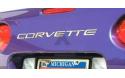 Corvette text bak 24K guldpläterad 97-04