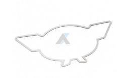 Trim polerat rostfr. till Waterfall Emblem 97-04