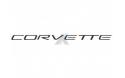 Corvette text fram poly dynamiska färger 97-04