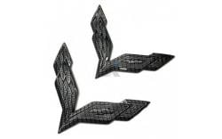 Emblem - Fram/bak - Carbon Fiber Look 14-19