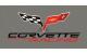 Dekal - 12 X 4.5 C6 Corvette Racing