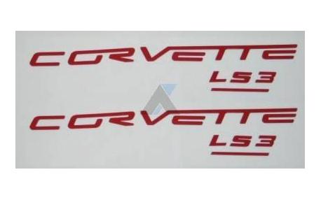 LS3 akryl fuel rail cover letters 08-13