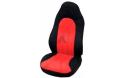 Stolsöverdrag Neoprene svart/röd 05-13