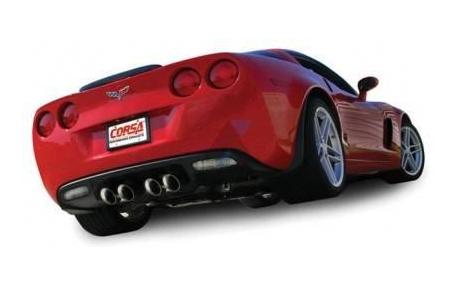 Corsa slutdämpare 4-runda slutpipor Z06/ZR1 09-13