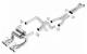 Borla ATAK S-Type system 4-runda Z06/ZR1 06-13