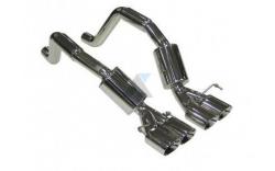 B&B Bullet Avgassystem - 4 Ovala Z06/ZR1 06-13