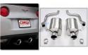 Corsa Sport dämpare - 2-runda slutpipor 05-08