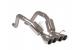 B&B Bullet Avgassystem - 4 RundaZ06/ZR1 06-13