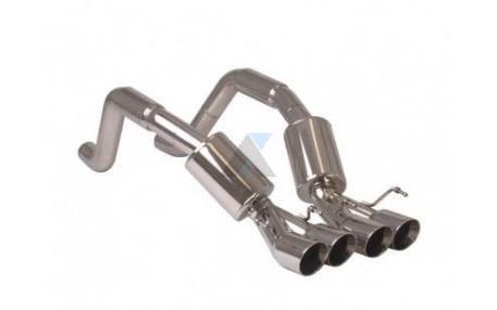 B&B Bullet Avgassystem - 4 RundaZ06/ZR1 06-13