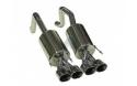 B&B PRT Avgassystem - 4 Ovala Z06/ZR1 06-13