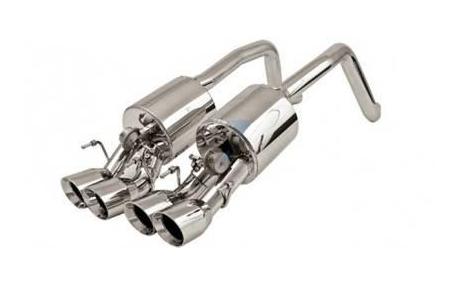 B&B Fusion Avgassystem - 4 Runda Z06/ZR1 06-13