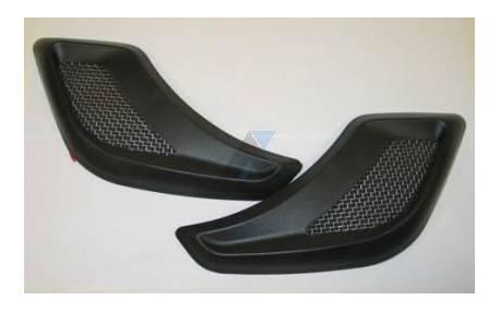 Z06 Style Side Scoops - Stick On 97-04