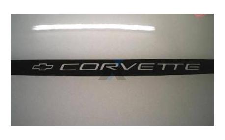 Huvstripes med 'Corvette' text flera färger 97-04