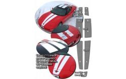 Rally stripe kit till coupe 97-04