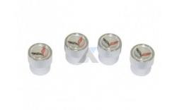 Ventilhattar kromat C7 Logo - set med 4 14-16