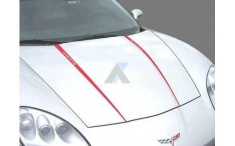 Huvstripes med 'Corvette' text flera färger 05-13
