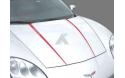 Huvstripes med 'Corvette' text flera färger 05-13