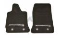 Golvmattor svarta broderad C7 logo/text 14-19