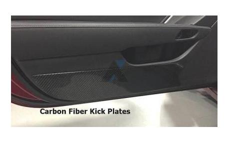 Door Panel Kick Plates - Kolfiber 14-16