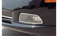 Grill till dimljusen rostfritt - Lasermesh 05-13