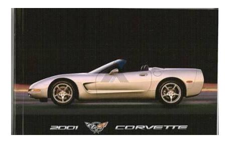 Corvette Owners Manual 2001