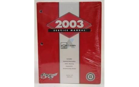 Corvette service manual 2003