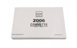 Corvette Owners Manual 2006