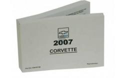 Corvette Owners Manual 2007