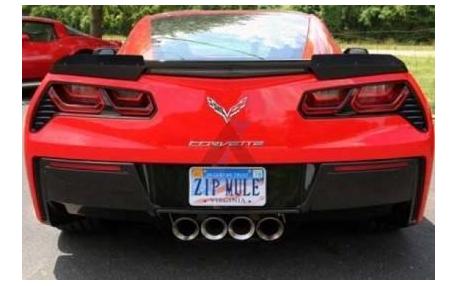 14-16 GM High Wing Spoiler WickerBill Upgrade Kit