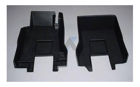 Weatherboot Liner - standardstolar svart 97-04