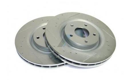 05-13 Z51 Power Stop Drilled/Slotted Front Rotors