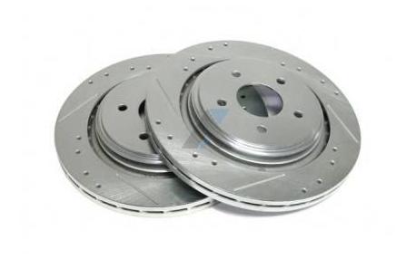 05-13 Z51 Power Stop Drilled/Slotted Rear Rotors