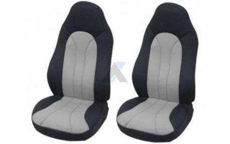 Stolsöverdrag Neoprene svart/grå 05-13