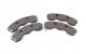 06-13 Z06/GS 1pc Carbotech 1521 Street Front pads