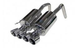 06-13 Z06/ZR1 B&B PRT Exhaust System - Round Tips