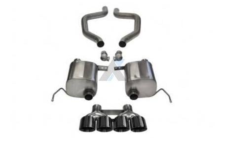 15-16 Z06 Corsa Sport Axle Back Quad 4.5 BlackTip
