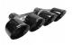 15-16 Z06 Corsa Sport Axle Back Quad 4.5 BlackTip