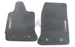 15-16 Z06 GM Front Floor Mats (Galvanized)