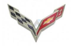 14-16 Front Cross Flag Emblem