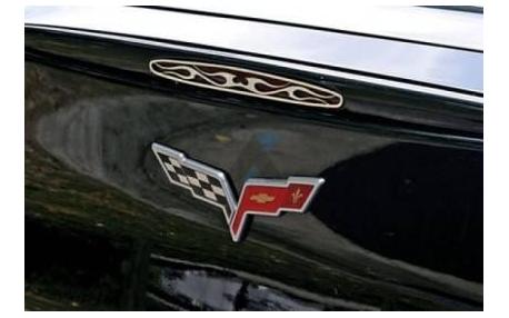05-13 Flamed Stainless 5th Brake Light Grill