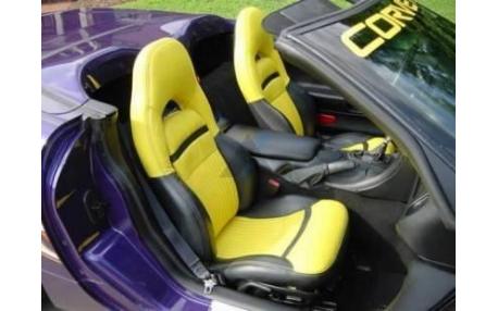 Stolsklädsel i 100% skinn till Pace Car 98