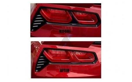 14-16 Painted Tail Light Bar Insert