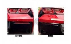 14-16 Acrylic Rear Valance Panel Black-Outs