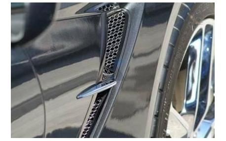 14-16 Matrix Series Side Fender Grille Inserts