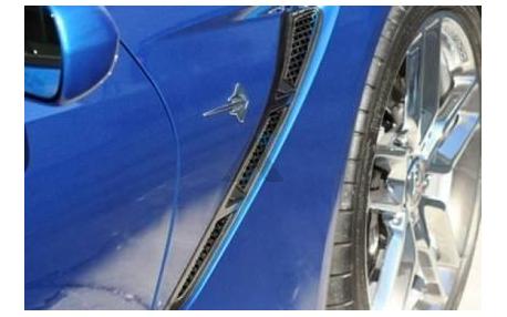 14-16 Laser Mesh Side Fender Grille Inserts
