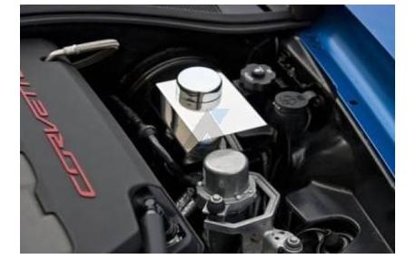 14-16 w/Manual Stainless MasterCylinder Cover cap