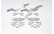 14-16 Stainless Brake Caliper Covers