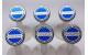 14-16 Manual Cap Covers Corvette Script(6pcs)